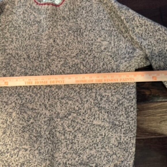 Eddie Bauer Men's 100% Wool Crewneck Sweater Sz XL - Picture 5 of 8